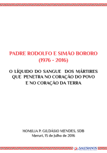 Livreto Homilia Pe Gildasio